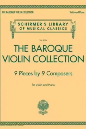 Schirmer The Baroque Violin Collection - Violon & Piano | Offre exclusive