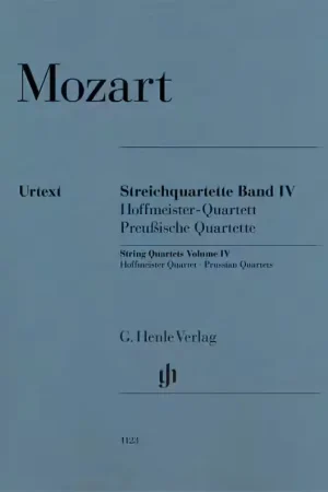 Henle Verlag Mozart W.a. - String Quartets Vol.4 - Ajoutez au panier
