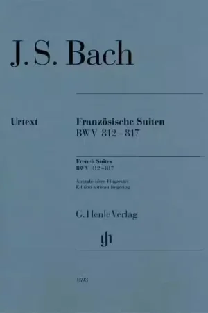 Henle Verlag Bach J.S. - Suites Francaises BWV 812-817 (sans Doigtes) - Remise