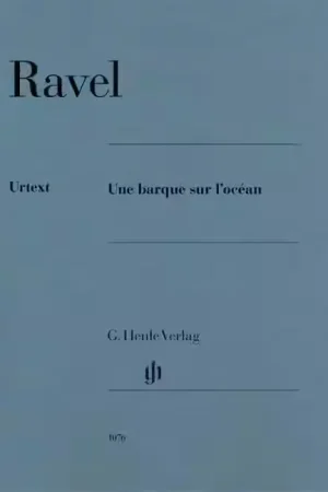 Henle Verlag Ravel - Une Barque Sur L'océan - Piano | Prix usine