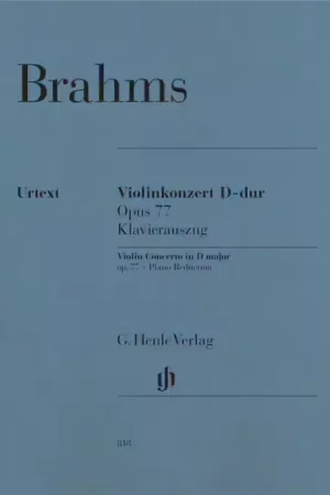Meilleur prix | Henle Verlag Brahms J. - Concerto Pour Violon En Re Majeur Op.77 - Violon & Piano