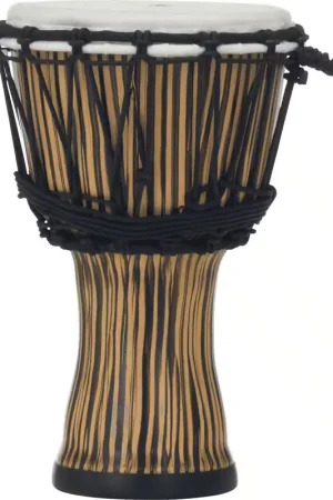 Prêt à expédier - Pearl Drums PBJVR7-698 Rope Tuned Zebra Glass 7