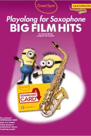 Wise Publications Guest Spot - Big Film Hits - Saxophone Playalong | Premium