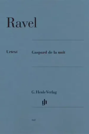 Henle Verlag Ravel M. - Gaspard De La Nuit - Piano | Expédition rapide