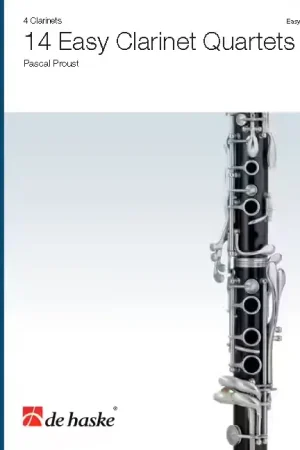 Dehaske Proust P. - 14 Easy Clarinet Quartets - Paiement sécurisé
