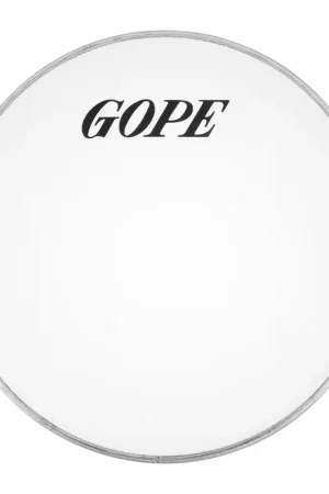 Gope Percussion HW250-16 - Peau Super Nylon 0.250MM 16" - Blanche | Nouvel arrivage