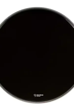 Bon plan - Sparedrum 24" Powerkick Dark Black - 1 Pli + Muffler - 10 Mil