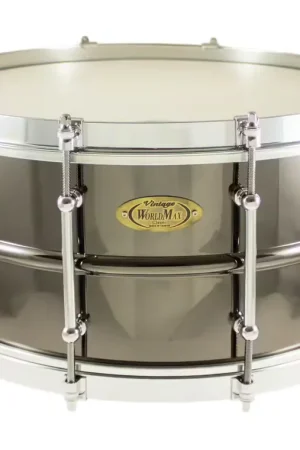 Nouveau | Worldmax BK-6514SFX - Black Dawg 14X6.5 Vintage - Fut Laiton