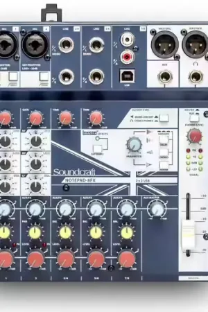 Soundcraft NOTEPAD-8FX | Tout juste disponible