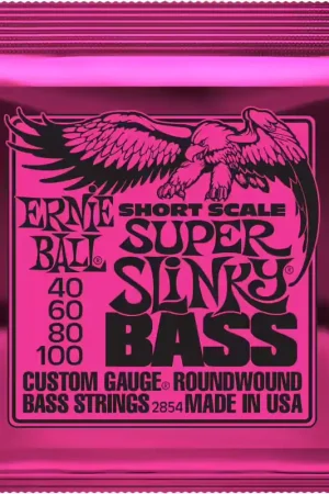 Réduction spéciale - Ernie Ball 2854 Super Slinky Short Scale 40-100