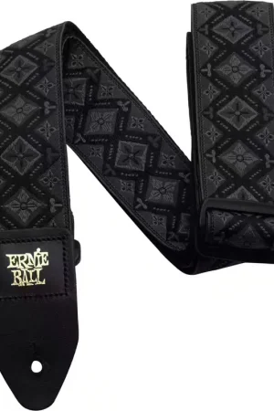Offre - Ernie Ball Sangle Jacquard Regal Black