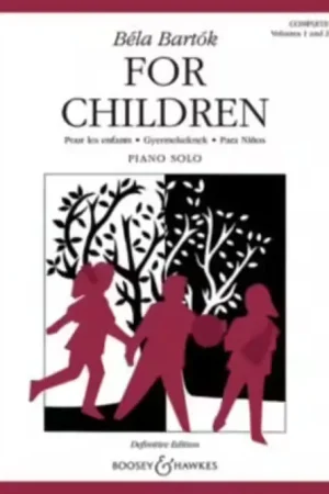 Boosey & Hawkes Bartok Bela - For Children Vol.1 & 2 - Piano | Soldes