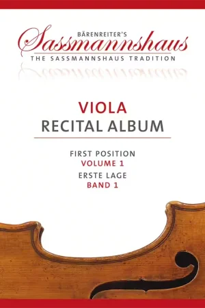 Barenreiter Viola Recital Album Vol.1 - Alto & Piano | Fin de série