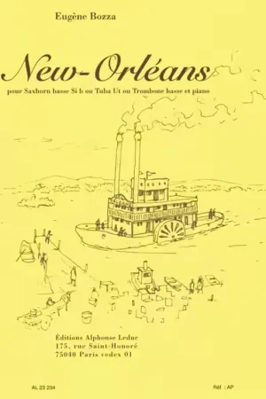 Affaire à saisir | Leduc Bozza E. - New Orleans - Trombone Basse (tuba) et Piano