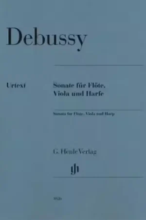 Vente flash - Henle Verlag Debussy C. - Sonate Pour Flute Alto & He