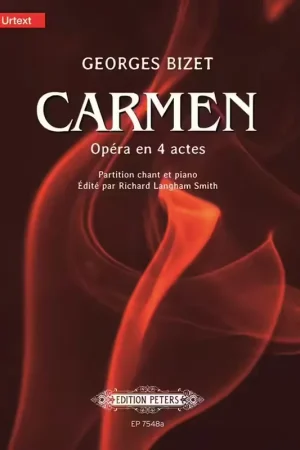 Faber Music Bizet Georges - Carmen (new Critical Edition) - Vocal Score - Disponible