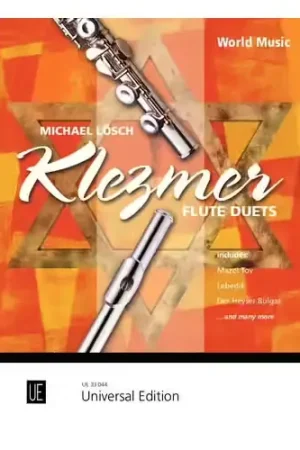 Universal Edition Klezmer Flute Duets - 2 Flutes | Cette semaine uniquement