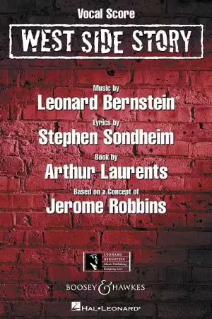 Affaire à saisir - Boosey & Hawkes WEST SIDE STORY - COMPLETE VOCAL SCORE
