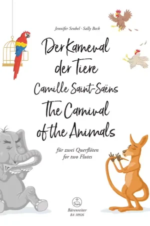 Barenreiter SAINT-saens Camille - Le Carnaval Des Animaux - 2 Flutes - Direct fabricant