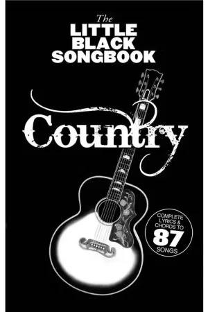 Prix mini | Wise Publications Little Black Songbook - Country - Paroles & Accords