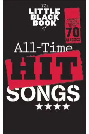 Wise Publications Little Black Songbook - All Time Hit Songs - Paroles & Accords | Haute qualité