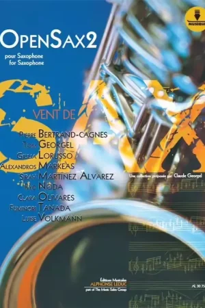 Leduc Open Sax Vol.2 Pour Saxophone Alto Seul | Meilleur prix