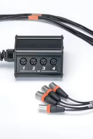 Dernière chance | Cordial Boitier de Scène 8 Entres XLR Câble 15 M