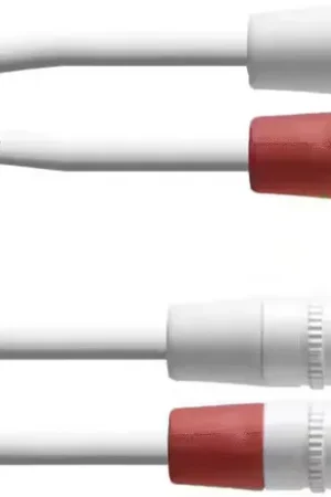 Produit tendance | Cordial Cable Audio Double RCA 3 M Blanc