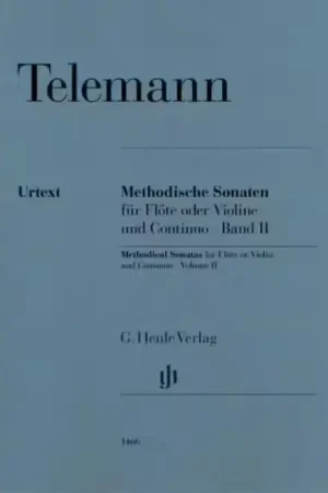 Henle Verlag Telemann - Sonates Methodiques Vol.2 | Nouveau au catalogue