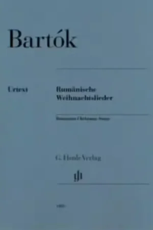 Henle Verlag Bartok Bela - Romanian Christmas Songs - Piano - Envoi rapide