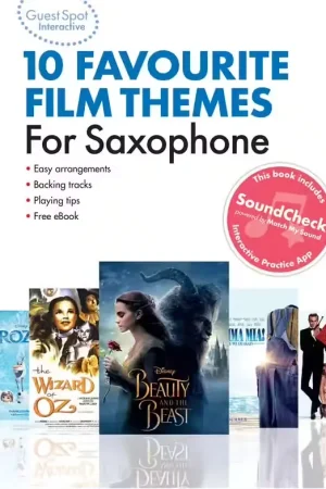 Super prix | Music Sales Guest Spot Interactive - 10 Favourite Film Themes For Saxophone