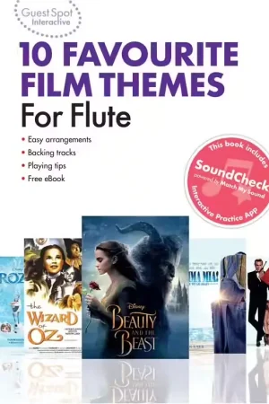 Offre du jour | Music Sales Guest Spot Interactive - 10 Favourite Film Themes For Flute
