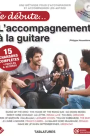 Qualité supérieure | Hit Diffusion Heuvelline Philippe - Je Debute L'accompagnement A La Guitare + CD