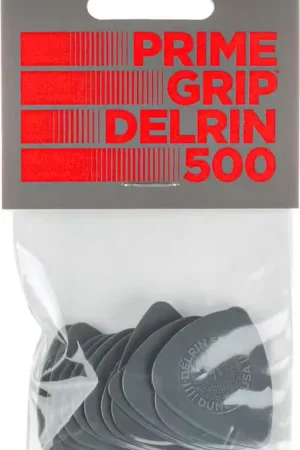 Jim Dunlop 12 x 0,71mm Delrin 500 Prime Grip | Tout juste disponible