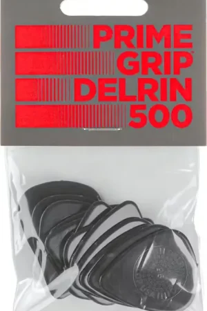 Jim Dunlop 12 x 0,96mm Delrin 500 Prime Grip | Livraison express