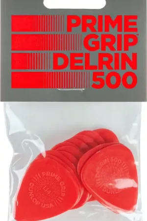 Jim Dunlop 12 x 1,14mm Delrin 500 Prime Grip - Nouveauté