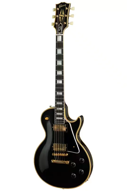 Gibson custom Les Paul Custom 1957 Reissue 2P VOS Ebony CSHR | Retour facile