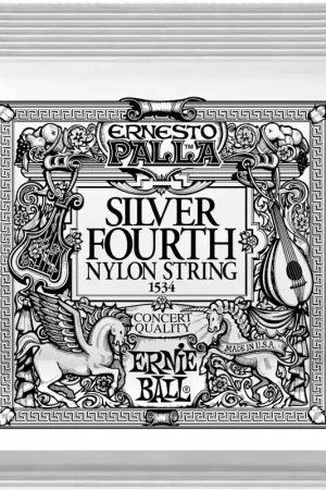 Nouveau produit - Ernie Ball Ernesto Palla Nylon 4e Argente