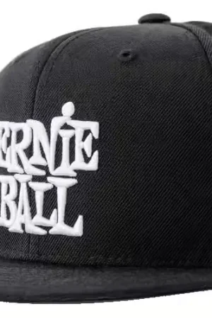 Ernie Ball Casquette Noir Logo Eb Blanc | Liquidation