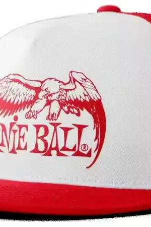 Ernie Ball Casquette Rouge et Blanc Logo Aigle EB Rouge - Ajoutez au panier