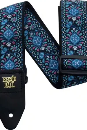 Offre exclusive - Ernie Ball Sangle Jacquard Indigo Orchid