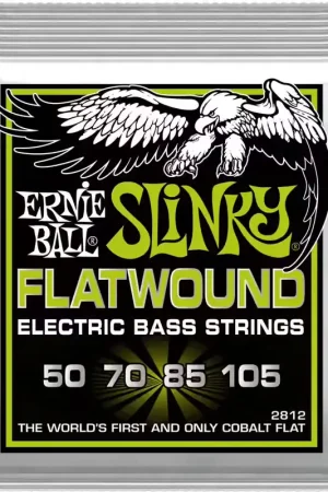 Ernie Ball 2812 Flatwound Regular Slinky 50-105 - Derniers exemplaires