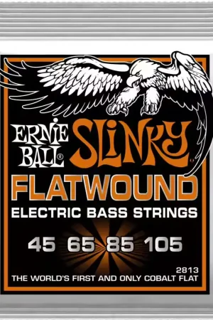 Offre limitée - Ernie Ball 2813 Flatwound Hybrid Slinky 45-105