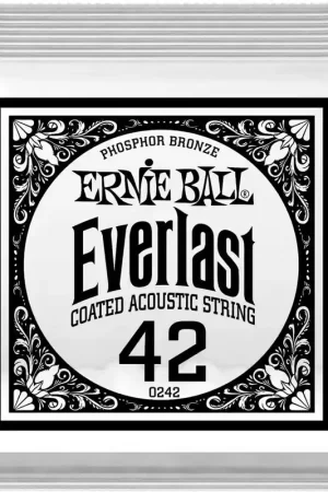 Très demandé | Ernie Ball Everlast Coated Phophore Bronze 42