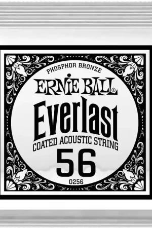 Dernières unités | Ernie Ball Everlast Coated Phophore Bronze 56