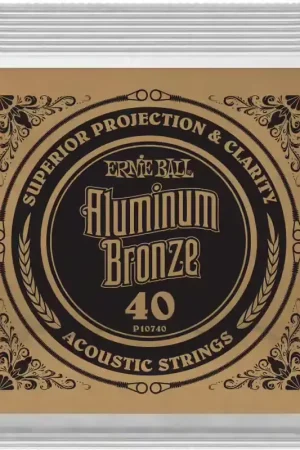 Envoi rapide - Ernie Ball Aluminium Bronze 40