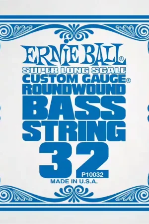 Qualité premium | Ernie Ball Slinky Nickel Wound Super Long Scale 32