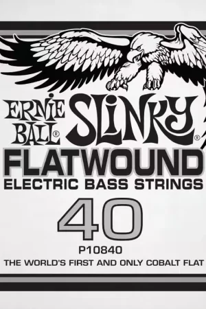 Cette semaine uniquement | Ernie Ball Slinky Flatwound 40