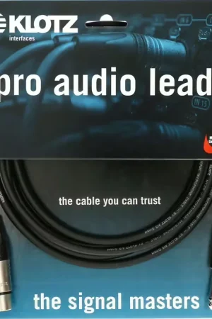 Bientôt épuisé | Klotz Cable Micro 1 M XLR Femelle - Jack 2P Klotz
