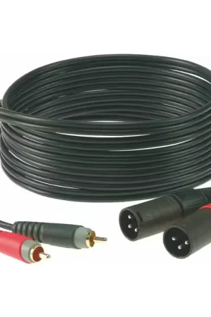 Klotz DOUBLE RCA - XLR 3 MALE 3 M - Achetez maintenant